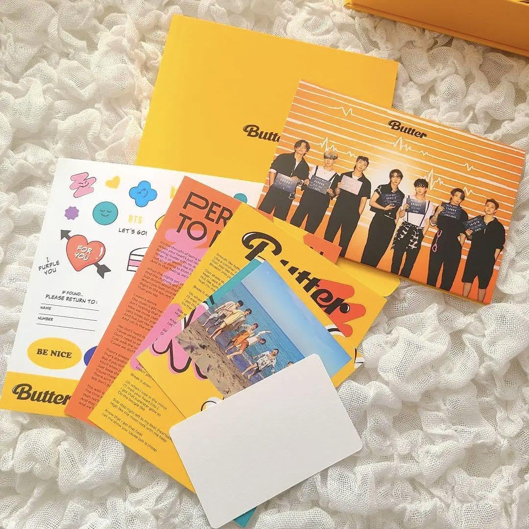 Amazon.co.jp: 公式Weverse購入 BTS Butter グッズセット : ホーム